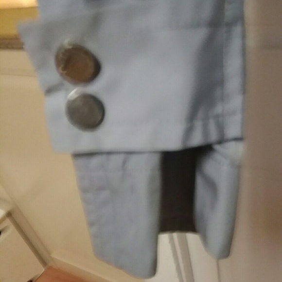 BCBG MAXAZRIA baby blue crop top jacket - Picture 5 of 5